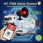 Motorhome Caravan Remote Alarm Security System Wireless Sensor Mobile Live Alert