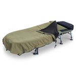 ABODE® Peach Skin Wind-out™ Fleece Bedchair Blanket Carp Fishing Bed Cover