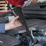 Long Fuel Funnel Angled Top Engine Oil Transmission Fluid Extension Fill Tool