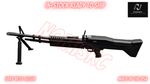 M60 Heavy Machinegun Replica 1:1 - 3D Printed - Real Metal Look - Hand Painted