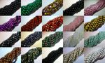 SEMI-PRECIOUS GEMSTONE ROUND BEADS FOR JEWELLERY - 8MM 47-50 BEADS 16'' STRAND