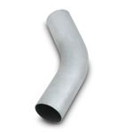 UNIVERSAL INTERCOOLER BOOST  3" ALUMINIUM PIPE 292mm LONG TUBE 45 DEGREE BEND
