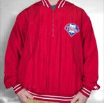 VTG Diamond collection starter Philadelphia Phillies MLB 1/4 zip windbreaker XXL