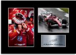 Charles Leclerc 2025 Signed Poster Photo Mount Wall Art Gift For Ferrari F1 Fans