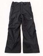 Spyder Kids Black Ski Trousers Salopettes Age 8 128cm Adjustable Waist