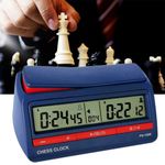 Professional Plastic Digital Chess Clock Timer Board Game Tournament Competition