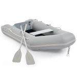 Inflatable Kayak Raft for 2 Adults w/ Oars for Fishing Playing on Rivers Lakes