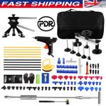 PDR Car Body Dent Puller Glue Gun Tool Paintless Hail Damage Remover Repair Kit
