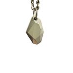 Handmade Titanium Pendant Faceted Wishing Stone Necklace EDC Pendant