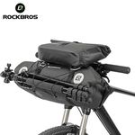 ROCKBROS Bike Handlebar Bag Front Frame Bag Multifunction Storage Bag 6L/15L
