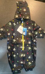 Disney Mickey Mouse AOP Boys rain all in Puddle Suit 6-9-12 Months