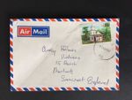 FIJI 1982 45c ON COVER TO MARTOCK GB