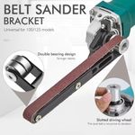 Angle Grinder To Belt Sander Attachment Edge Polishing Tool Adapter Low Noise UK