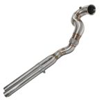 4" EXHAUST DECAT DOWNPIPE STAINLESS PIPE FOR AUDI RS3 8V 8Y NON-GPF 2017+