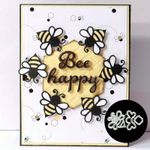 🇬🇧 3pc BEE, METAL CUTTING DIE, CARD MAKING, SCRAP-BOOKING