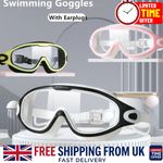 Anti Fog Swim Goggles Wide View Swimming Glasses Adults Men Women UV Protection
