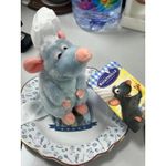 NEW Ratatouille Chef Remy Magnetic Shoulder Plush Toy Gift for Friends / Sisters