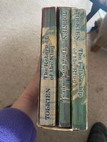Tolkien Lord Of The Rings Books - Unwin Books 1974 Vintage Bundle with Sleeve VG