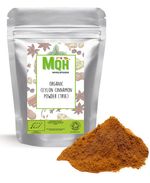 ORGANIC CERTIFIED Ceylon Cinnamon Powder (True Ceylon) Premium Quality! 50g-2kg