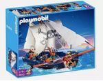 Playmobil 5810 Pirate Ship - Pirate Corsair Fun Imaginative Role-Play FREE POST