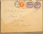 Victorian GB Cover to Canada 2½d Franking Queen Victoria Penny Lilac Malvern