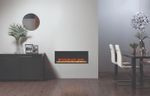 Gazco Radiance 85R Inset Electric Realistic LED Fire Media Wall Fireplace