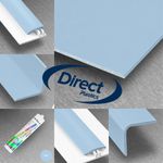 PVC Cladding Sky Satin Waterproof Sheets & Profiles - Full System 