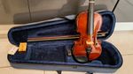 3/4 Size Violin with Case, Bow, Rosin, and Shoulder Pad