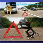 Warning Triangle Reflective Road Emergency Breakdown Safety Hazard