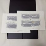 Ferrari Monza SP1 SP2 Icona Lithograph Set of 2 Prints Presentation Case VIP