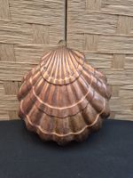 Vintage Copper Jelly Mold Tin Clam Shell Design
