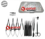 Hand Surgery Basic Set of Micro Surgical Instruments Stainless steel