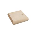 Blueprint Joinery Traditional Newel Cap - Pine/Oak Flat Caps 70mm, 82mm or 90mm 