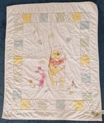 Winnie the Pooh Cot Quilt 100x120cm Babies R Us Silvercloud 12mth (A)