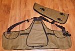  Hunting, Dog, Shooting, Hawking,With Shot Gun Cover, Bird Handling Vest Green 