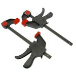 Quick Release Bar Clamps Pro Heavy Duty 12" 300mm Rapid Ratcheting Spreader 2PC