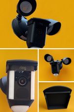 Ring Outdoor Camera / Spotlight Shroud -Rain Cover |  Weather Protection - Black