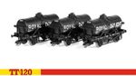 Hornby TT6046 Royal Daylight - 12T Tank Wagon - Triple Pack