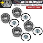 4x For Ifor Williams P00002 Style Trailer Wheel Bearing Kits 76x42x39mm JRM4249