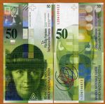 Switzerland, 50 Francs, 2012, P-71e, UNC