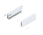 BLUM MERIVOBOX Drawer Sides 450mm L+R - Height M (91mm) 470M4502S White