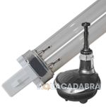 EASYCLEAR UV BULB REPLACEMENT FITS HOZELOCK UVC TUBE LAMP FISH POND PUMP FILTER