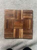 Teak Parquet Flooring - Reclaimed - 45 Pieces 114.5 X 22.5mm