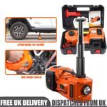 5 Ton Electric Hydraulic Car Jack lifting 155–450mm Electric Impact Wrench480N.M