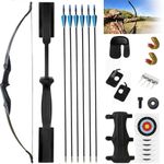 40lbs 31" Takedown Recurve Bow RH/LH Archery Beginner Target Practice Shoot