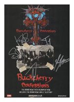 BUCKCHERRY ENTIRE GROUP AUTOGRAPHED SIGNED A4 POSTER PHOTO PRINT