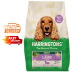 Complete Dry Adult Dog Food Lamb & Rice 15kg Made with All Natural Ingredients