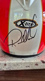 Randy Mamola signed Ducati Moto X2 Helmet