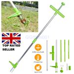 Steel Weed Puller Twister Claw Weed Remover Weeding Root Killer Garden Hand Tool