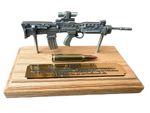 British Army Gulf War SA80 L85A1 1/6 Mini English Pewter Gun Desk Display